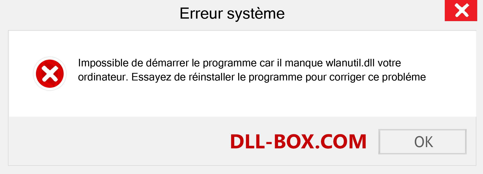 Le fichier wlanutil.dll est manquant ?. Télécharger pour Windows 7, 8, 10 - Correction de l'erreur manquante wlanutil dll sur Windows, photos, images